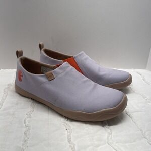UIN Toledo Slip On Shoes Mens Comfort Lightweight Walking Travel Size 11 Gray